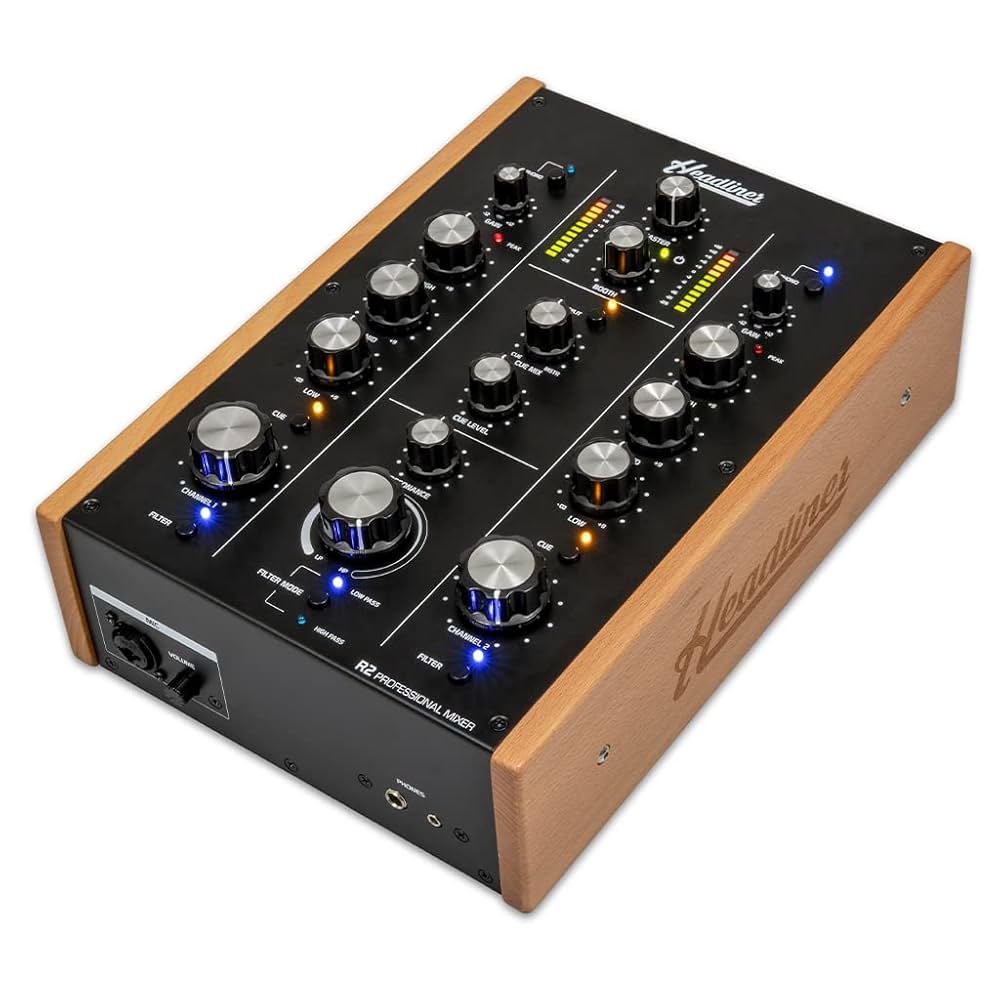 未使用品！Headliner R4 4chロータリーミキサー Amazon | Headliner R4 4チャンネルアナログロータリーDJ